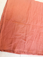 Cotton Gauze Long Wrap - Terracotta-Long Wrap-The Little Tichel Lady