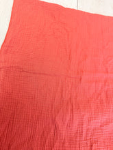 Cotton Gauze Long Wrap - Rust-Long Wrap-The Little Tichel Lady