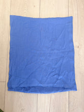 Cotton Gauze Long Wrap - Denim Blue-Long Wrap-The Little Tichel Lady