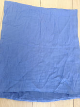 Cotton Gauze Long Wrap - Denim Blue-Long Wrap-The Little Tichel Lady