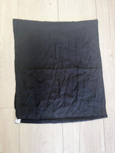 Cotton Gauze Long Wrap - Black-Long Wrap-The Little Tichel Lady