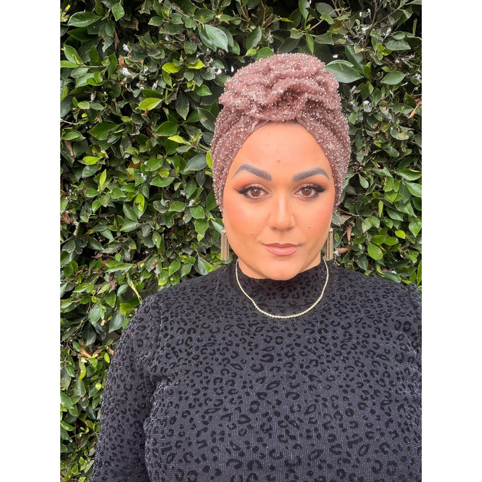 Yodfat Style, Exquisite Mauve Slip-On Set-Specialty Items-The Little Tichel Lady