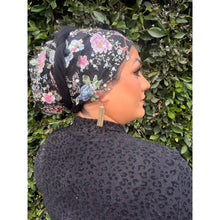 Yodfat Style, Black Floral Slip-On Set-Specialty Items-The Little Tichel Lady