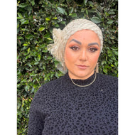 Yodfat Style, Gold Shimmer Slip-On Set-Specialty Items-The Little Tichel Lady