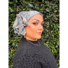 Yodfat Style, Dusty Blue Floral Print Slip-On-Specialty Items-The Little Tichel Lady