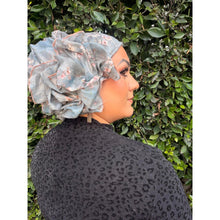 Yodfat Style, Dusty Blue Floral Print Slip-On-Specialty Items-The Little Tichel Lady