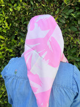 Petal Pop Print Square Tichel - Pink-square-The Little Tichel Lady