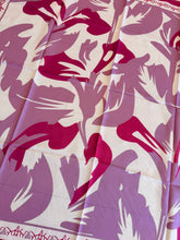 Petal Pop Print Square Tichel - Purple/Fuchsia-square-The Little Tichel Lady
