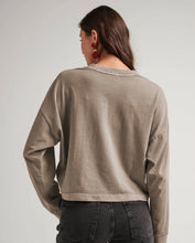 Relaxed Cropped Cotton T-Shirt - Neutral