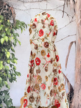 Open-Closed Back NON-SLIP Adjustable Pretied, w/ Tassel Details - Cream/Multi-Pretieds-The Little Tichel Lady