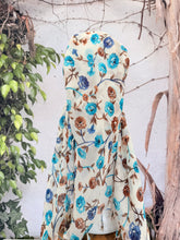 Open-Closed Back NON-SLIP Adjustable Pretied, w/ Tassel Details - White/Blue-Pretieds-The Little Tichel Lady