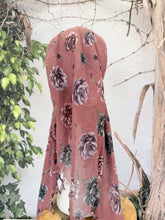 Open-Closed Back NON-SLIP Adjustable Pretied, w/ Tassel Details - Mauve/Dusty Purple-Pretieds-The Little Tichel Lady