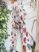 Open-Closed Back NON-SLIP Adjustable Pretied, w/ Tassel Details - White/Blue-Pretieds-The Little Tichel Lady