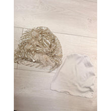 Yodfat Style, Gold Shimmer Slip-On Set