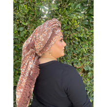 Israeli Tassel Embroidered Very Large Square - Earthy Dream-Squares-The Little Tichel Lady