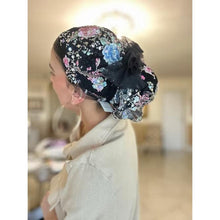 Yodfat Style, Black Floral Slip-On Set-Specialty Items-The Little Tichel Lady