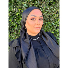 Luster Luxe Squares - Onyx-Squares-The Little Tichel Lady