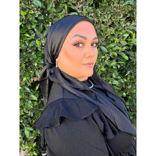 Luster Luxe Squares - Onyx-Squares-The Little Tichel Lady