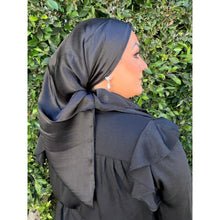 Luster Luxe Squares - Onyx-Squares-The Little Tichel Lady