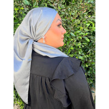 Luster Luxe Squares - Silver-Squares-The Little Tichel Lady