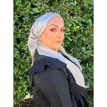 Luster Luxe Squares - Gunmetal-Squares-The Little Tichel Lady