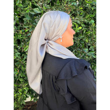 Luster Luxe Squares - Gunmetal-Squares-The Little Tichel Lady