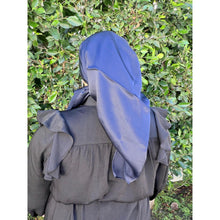 Luster Luxe Squares - Navy-Squares-The Little Tichel Lady