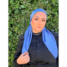 Luster Luxe Squares - Cornflower-Squares-The Little Tichel Lady
