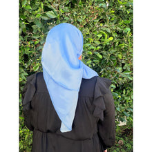 Luster Luxe Squares - Sky Blue-Squares-The Little Tichel Lady