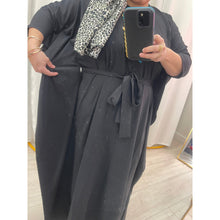 Kaftan Maxi Dress - Black, XS-3X-dress-The Little Tichel Lady