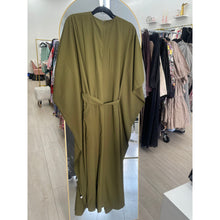 Kaftan Maxi Dress - Olive, XS-3X-dress-The Little Tichel Lady