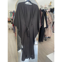 Kaftan Maxi Dress - Black, XS-3X-dress-The Little Tichel Lady