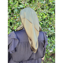 Luster Luxe Squares - Olive-Squares-The Little Tichel Lady
