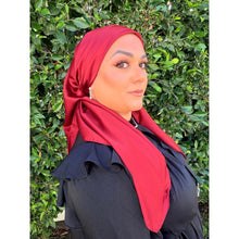 Luster Luxe Squares - Poppy-Squares-The Little Tichel Lady