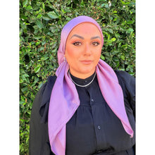 Luster Luxe Squares - Amethyst-Squares-The Little Tichel Lady