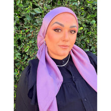 Luster Luxe Squares - Amethyst-Squares-The Little Tichel Lady