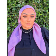 Luster Luxe Squares - Amethyst-Squares-The Little Tichel Lady