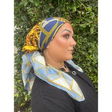 Gucci Authentic Vintage Designer Headscarf, Equestrian Animal Print-Designer headscarf-The Little Tichel Lady