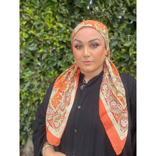 YSL Authentic Designer Headscarf, Precious Paisley-Designer headscarf-The Little Tichel Lady