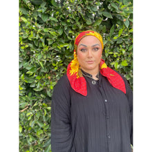 Gucci Authentic Vintage Designer Headscarf, Sunflower Field-Designer headscarf-The Little Tichel Lady