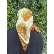 Gucci Authentic Vintage Designer Headscarf, Animal Kingdom-Designer headscarf-The Little Tichel Lady