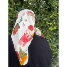 Gucci Authentic Vintage Designer Headscarf, Couture Vases-Designer headscarf-The Little Tichel Lady