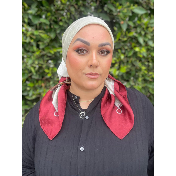 Gucci Authentic Vintage Designer Headscarf, Equestrian-Designer headscarf-The Little Tichel Lady