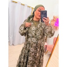 The Willow Maxi Dress - Olive Paisley, XS-2X-dress-The Little Tichel Lady