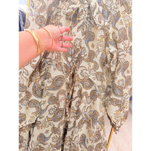 The Willow Maxi Dress - Off-White Paisley, XS-2X-dress-The Little Tichel Lady