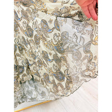 The Willow Maxi Dress - Off-White Paisley, XS-2X-dress-The Little Tichel Lady