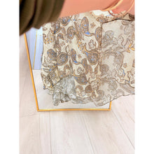 The Willow Maxi Dress - Off-White Paisley, XS-2X-dress-The Little Tichel Lady