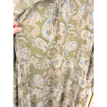 The Willow Maxi Dress - Olive Paisley, XS-2X-dress-The Little Tichel Lady