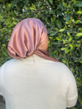 Luxe Satin Non-Slip Pretied - Rose Gold-pretieds-The Little Tichel Lady