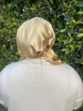 Luxe Satin Non-Slip Pretied - Gold-pretieds-The Little Tichel Lady